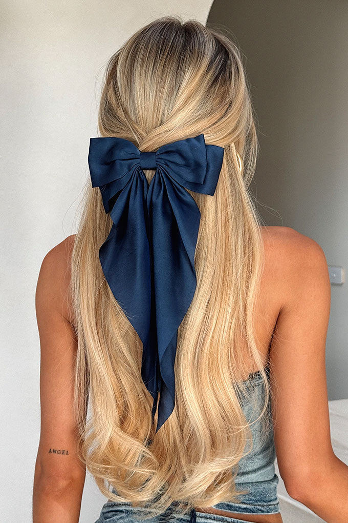 Elara Bow - Dark Blue