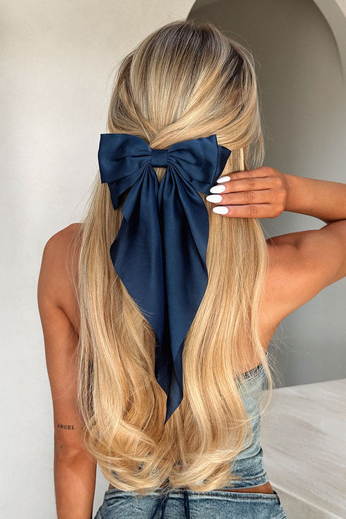 Elara Bow - Dark Blue