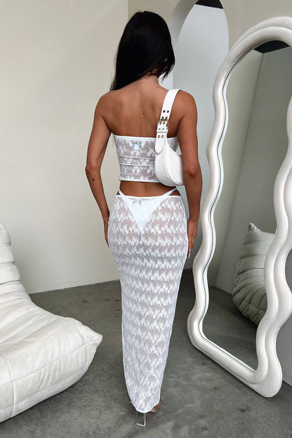 Elia Skirt - White