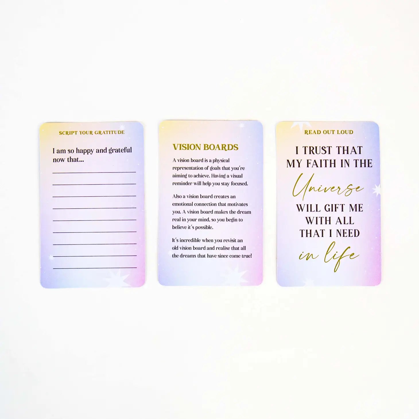 Dream Big and Learn to Manifest Cards