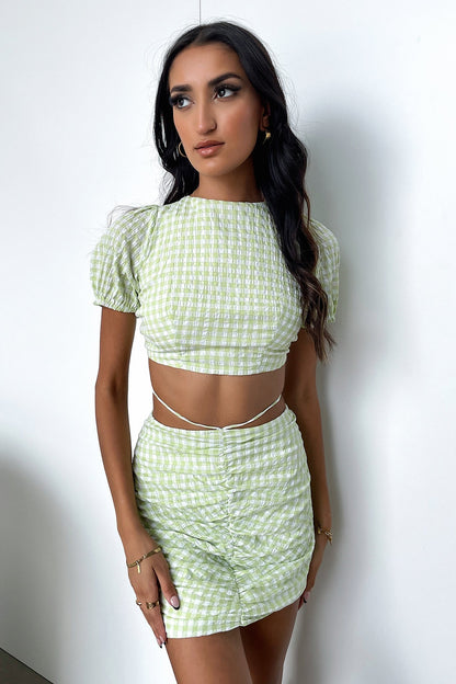 Gabby Skirt - Green