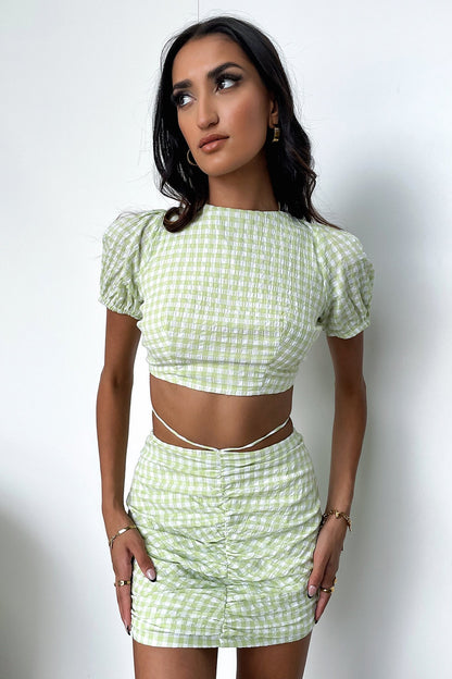Gabby Crop - Green