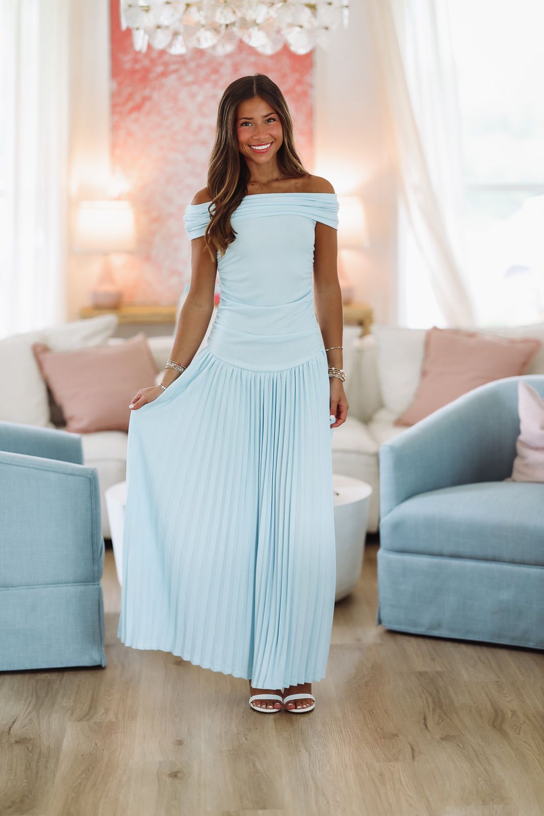 Laken Maxi Dress - Blue