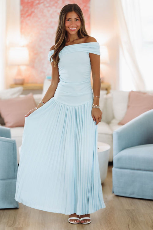 Laken Maxi Dress - Blue