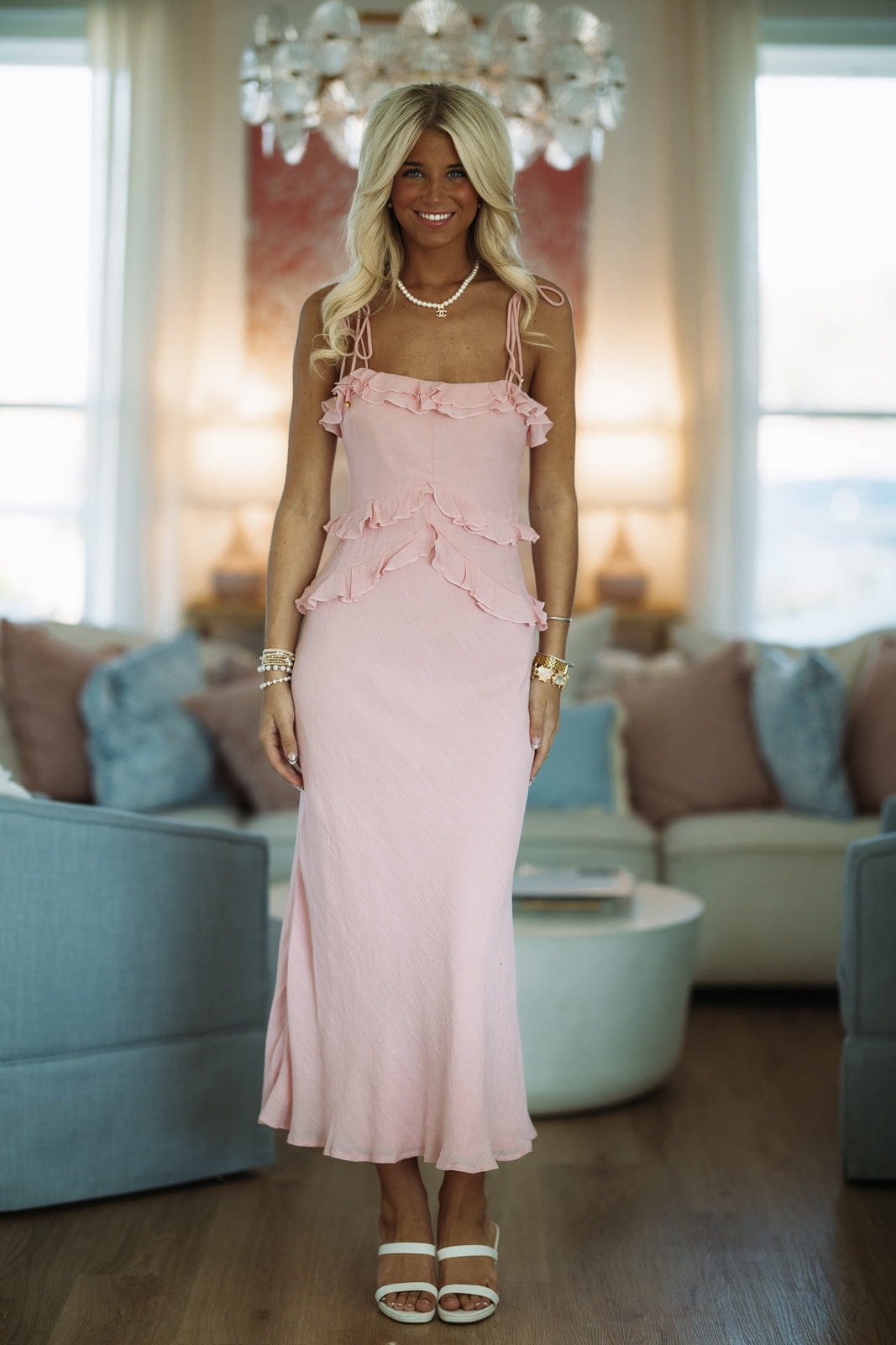 My Own Way Maxi Dress - Pink