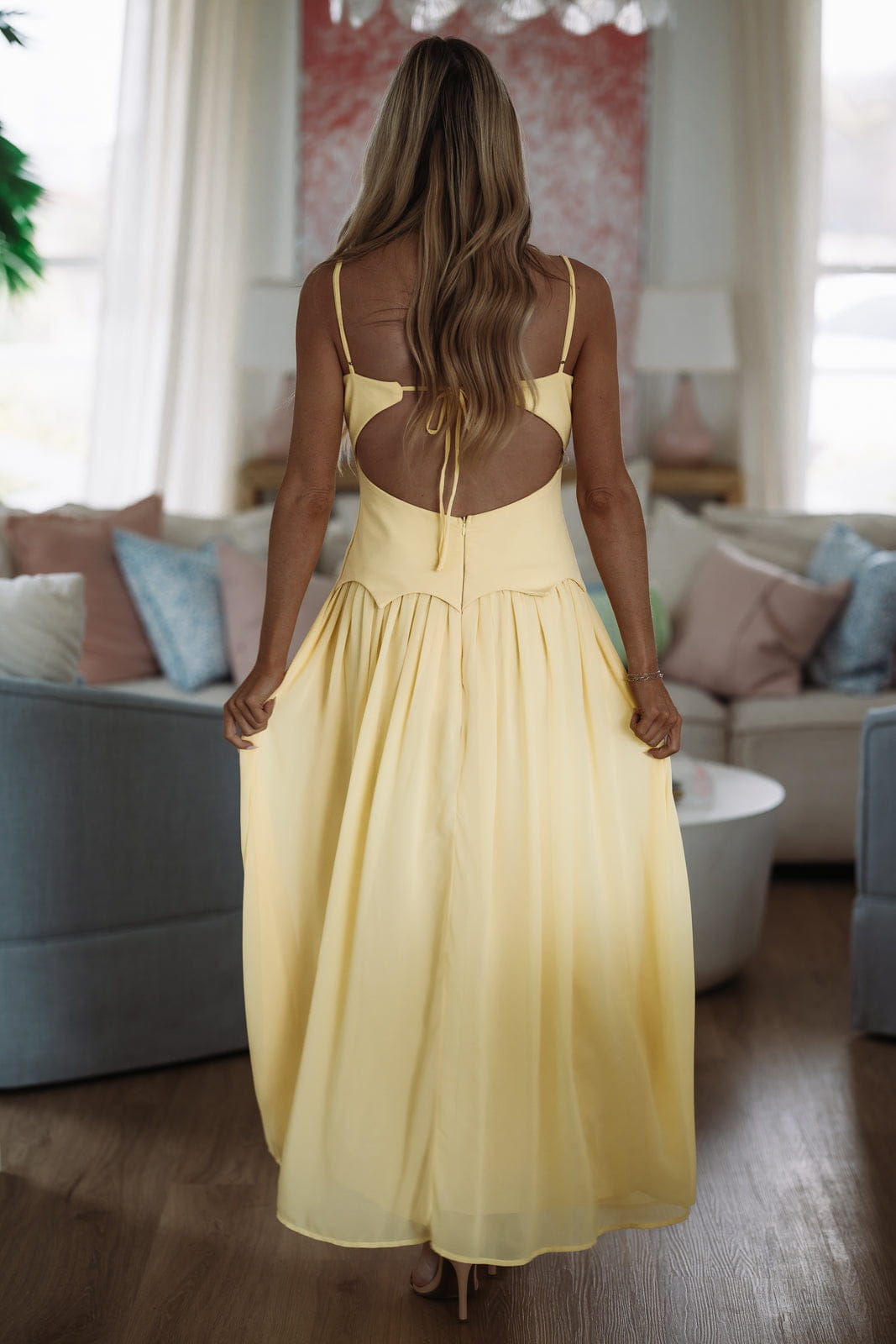 Avalon Breeze Maxi Dress - Yellow