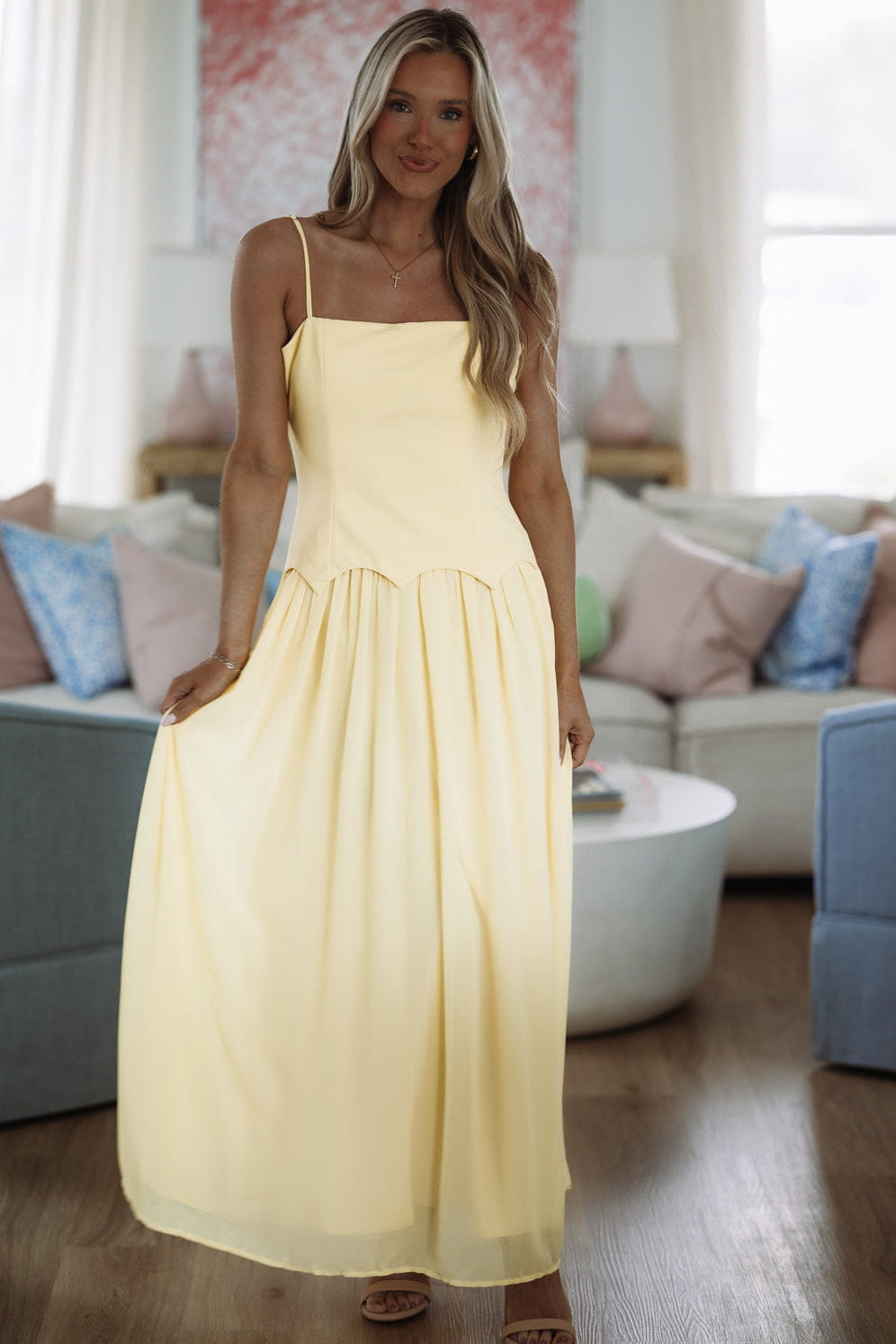 Avalon Breeze Maxi Dress - Yellow