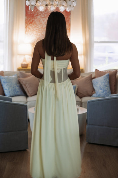 Dreamweaver Maxi Dress - Butter Yellow