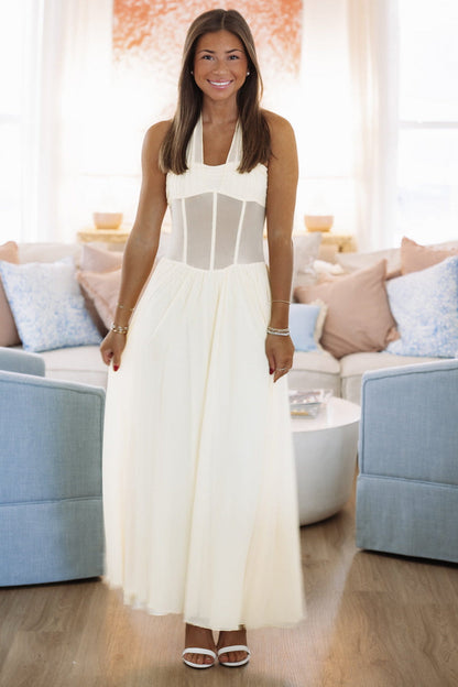 Dreamweaver Maxi Dress - Butter Yellow