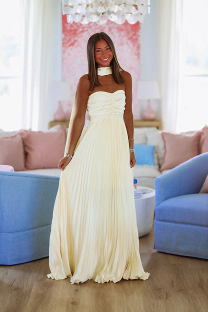 Love Like This Maxi Dress - Light Yellow