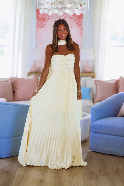 Love Like This Maxi Dress - Light Yellow