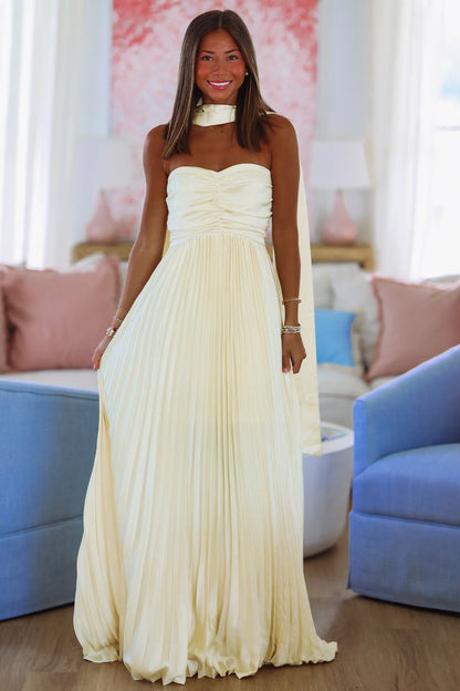 Love Like This Maxi Dress - Light Yellow