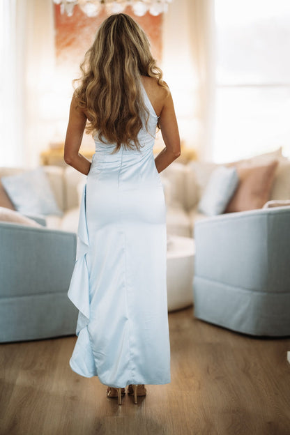 Move With Me Maxi Dress - Light Blue