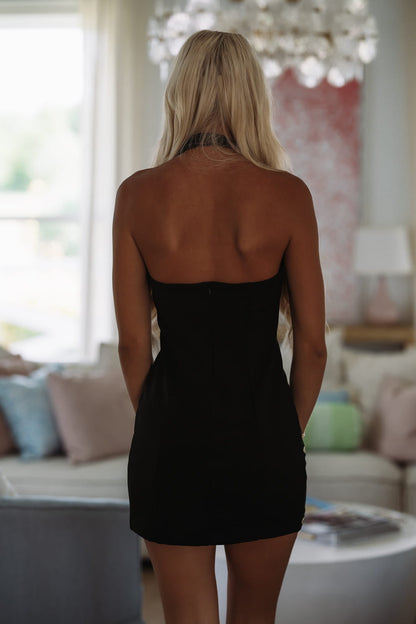 After Party Darling Mini Dress - Black