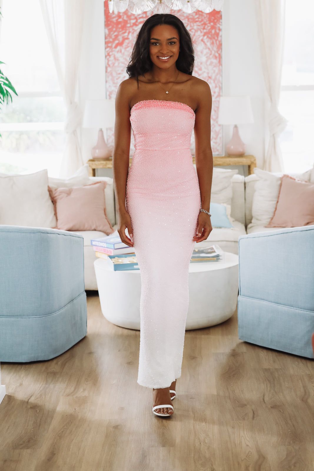 I'm Gorgeous Maxi Dress - Pink