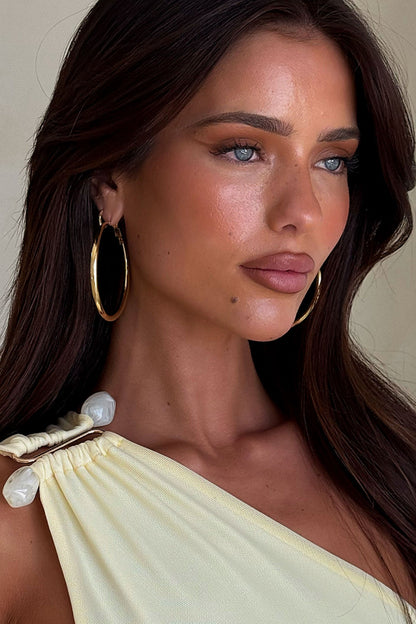 Huda Hoops - 18K Gold Plated