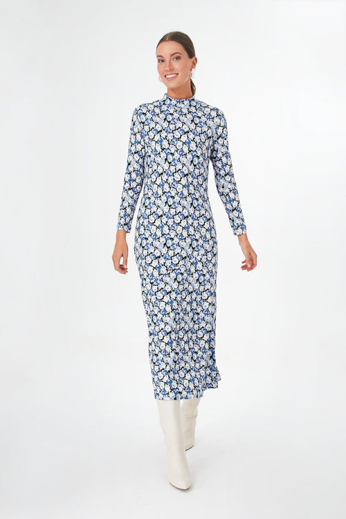 Blue English Rose Elise Dress