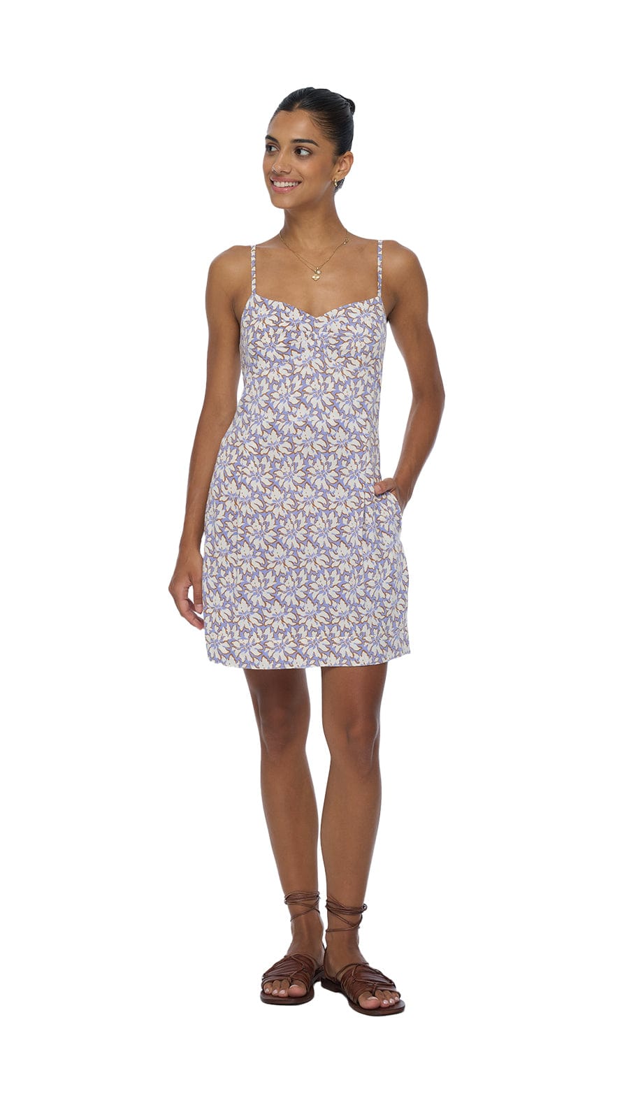 Guapa Mini Dress - Bloomcrest Lavender