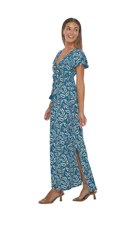 Leilani Bliss Maxi Dress - Lauris Petrol
