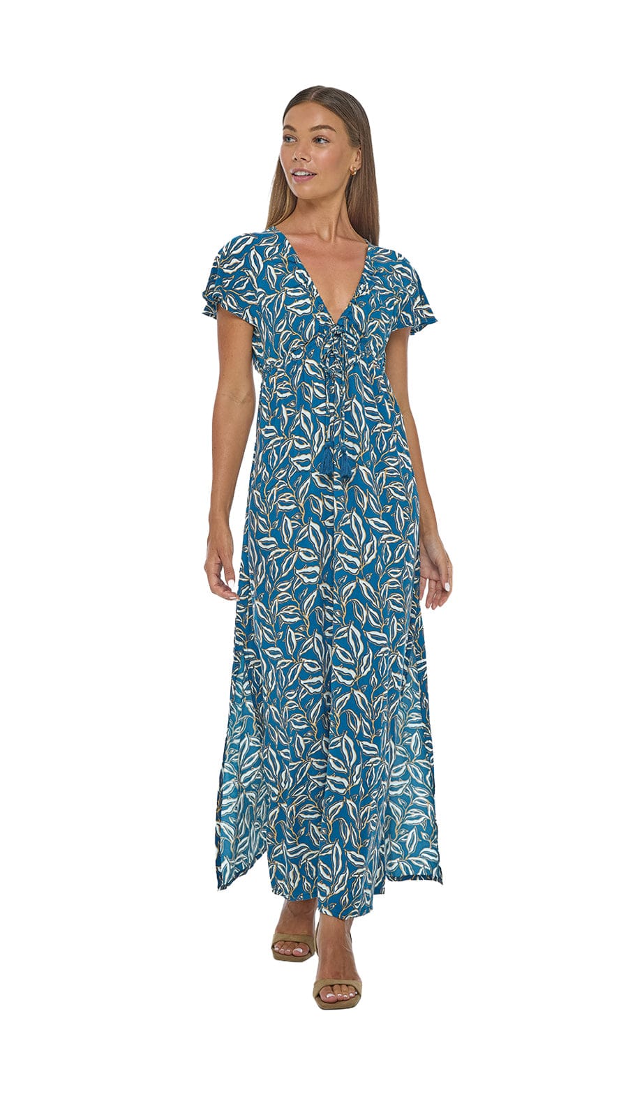 Leilani Bliss Maxi Dress - Lauris Petrol