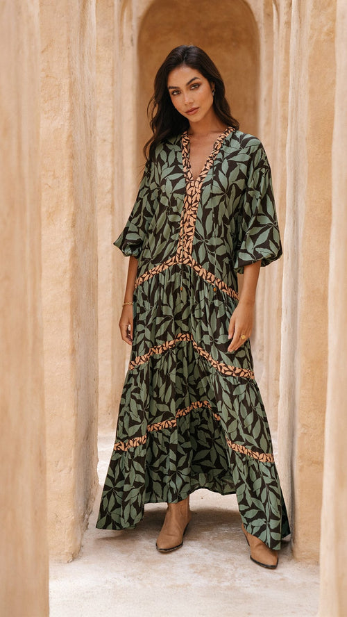 Maelis Maxi Dress - Petals