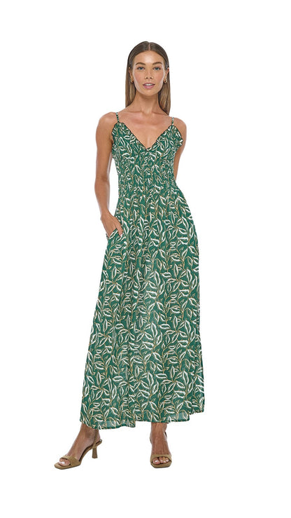 Marilys Maxi Dress - Lauris Green