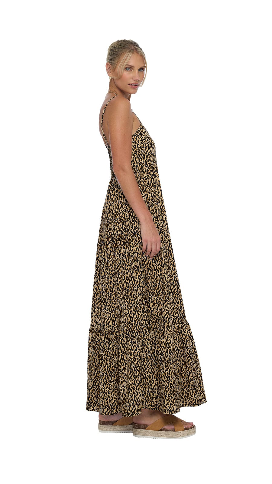The Lifestyle Heiva Maxi Dress - Fierce Camel