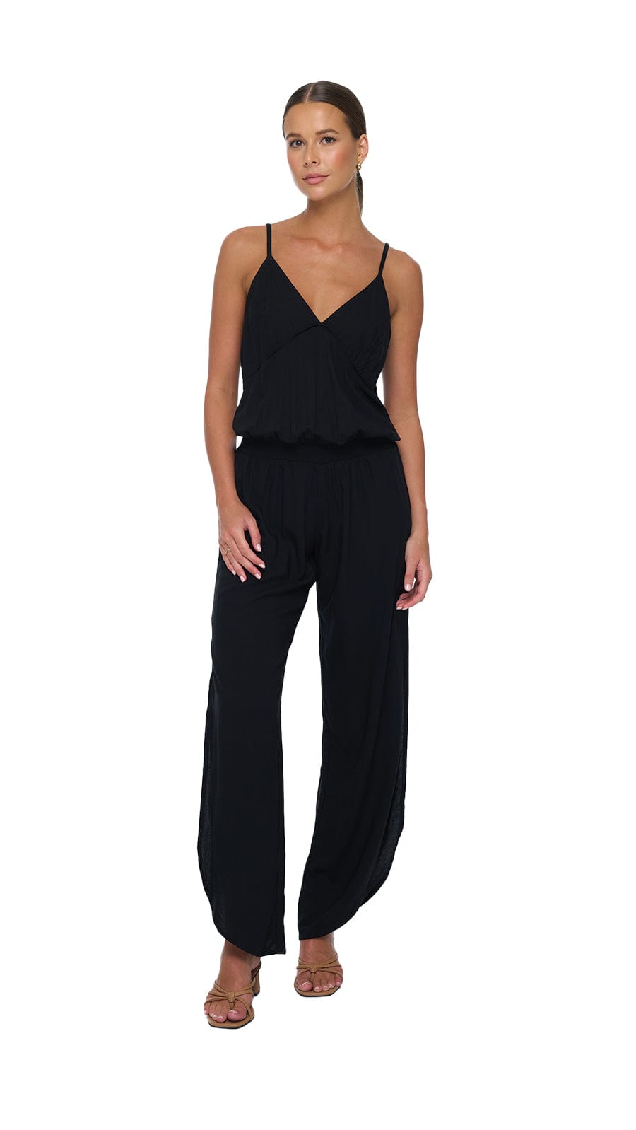 Nova Luna Jumpsuit - Solid Black
