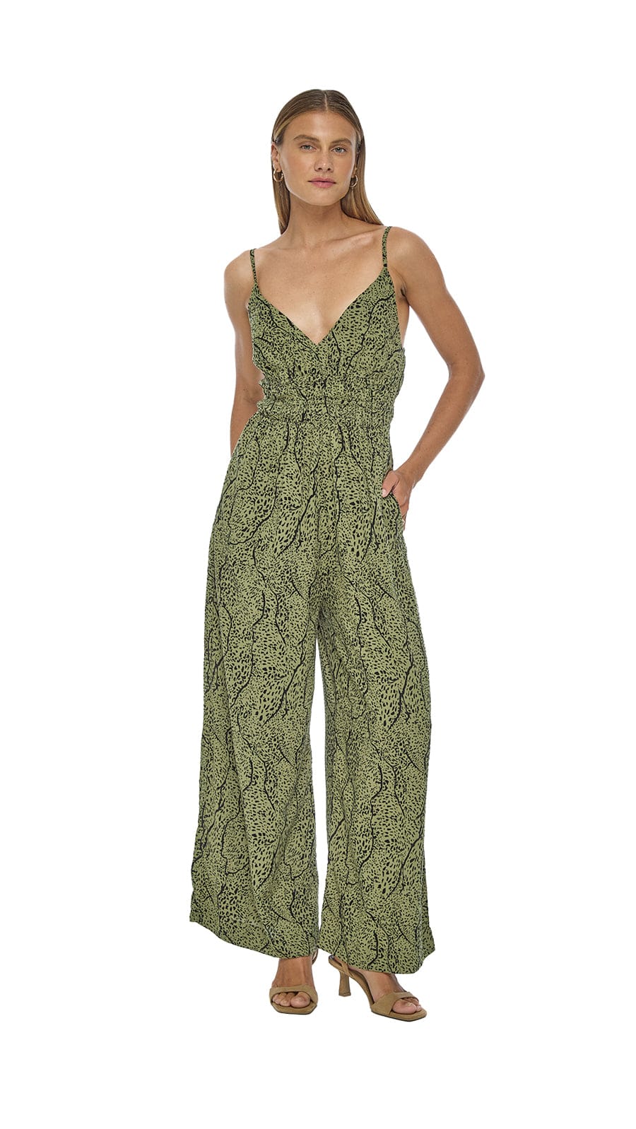 Perola Muse Jumpsuit - Savanae Olive