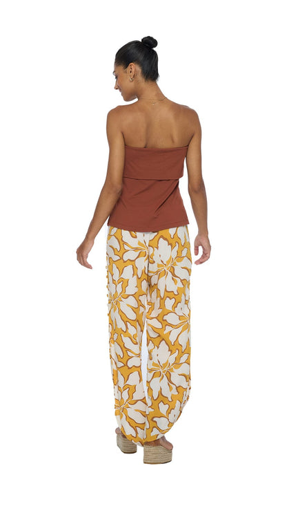 Aster Strapless Top - Mocha