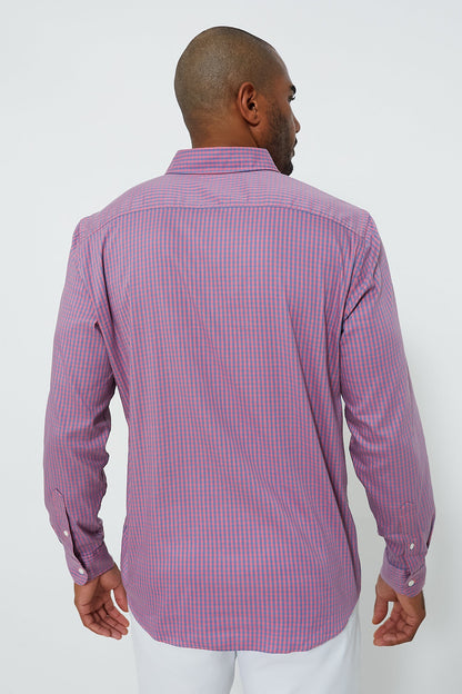 Blue Rose Gingham Movement Shirt
