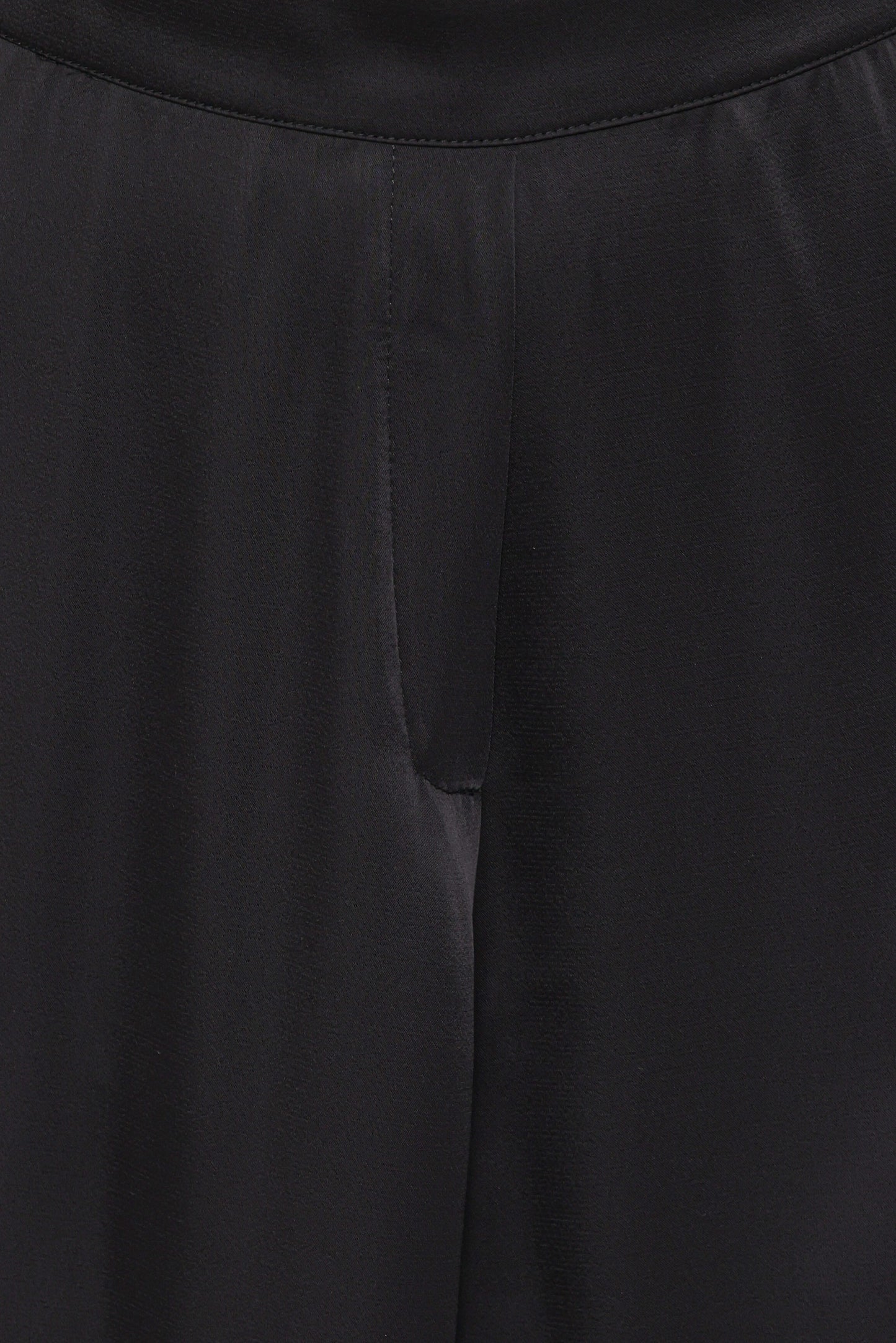 Clara Wide Leg Tailored Pant - Black