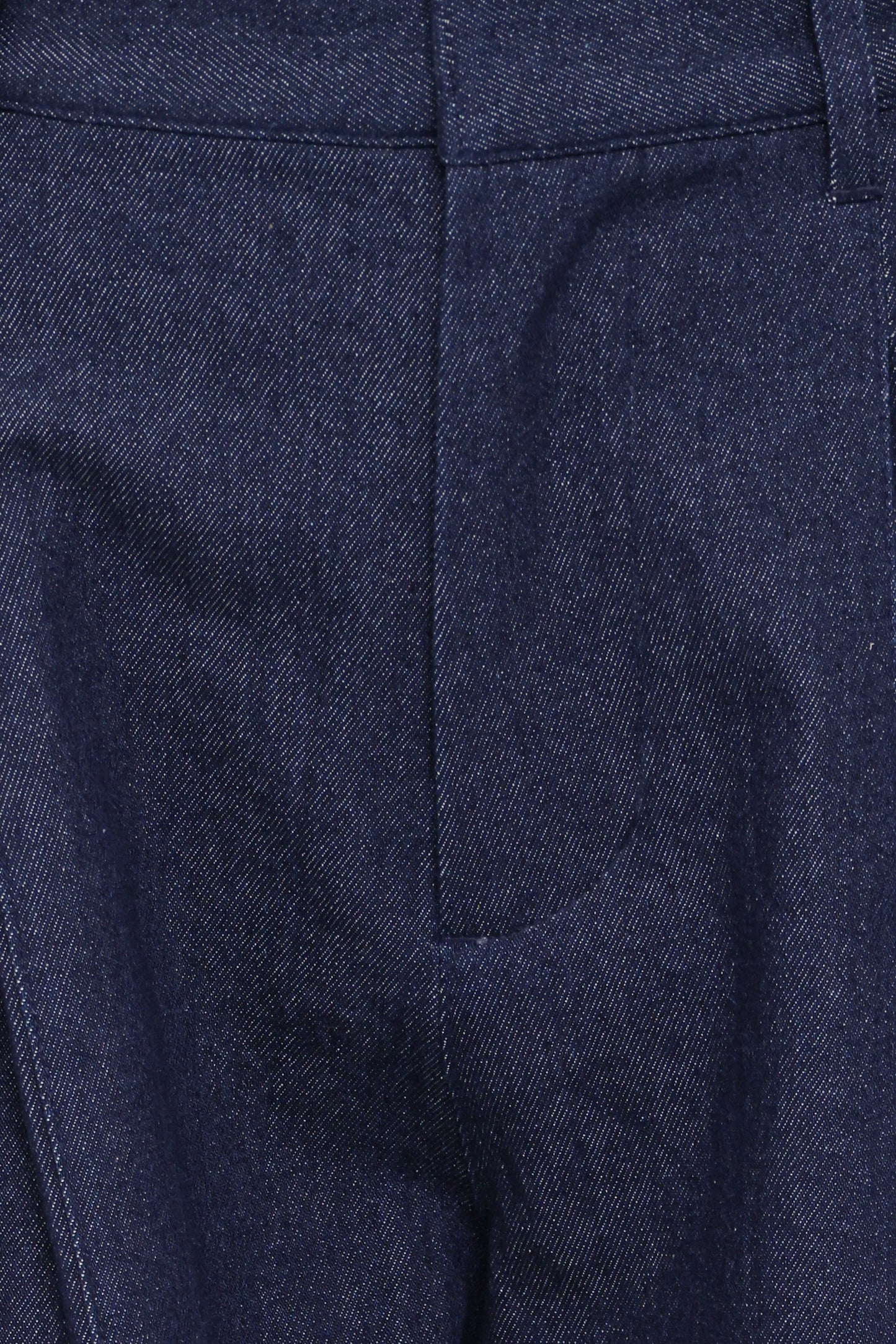 Elinor Cuffed Denim Pant - Dark Wash