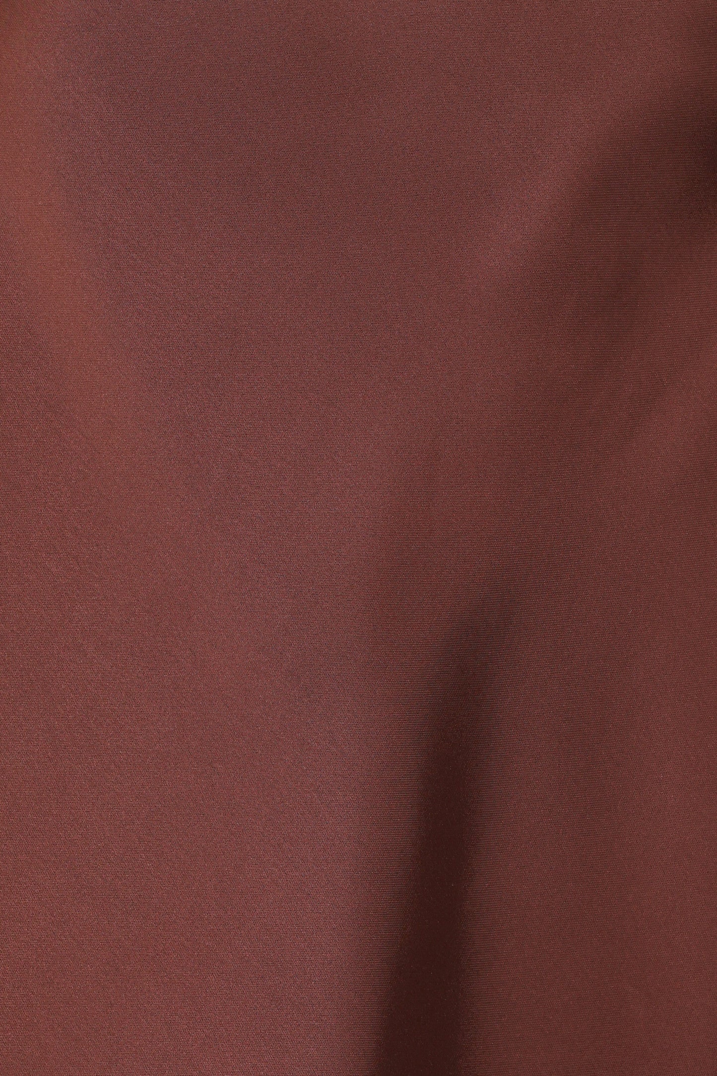 Charmer Asymmetrical Longline Strapless Top - Dark Brown