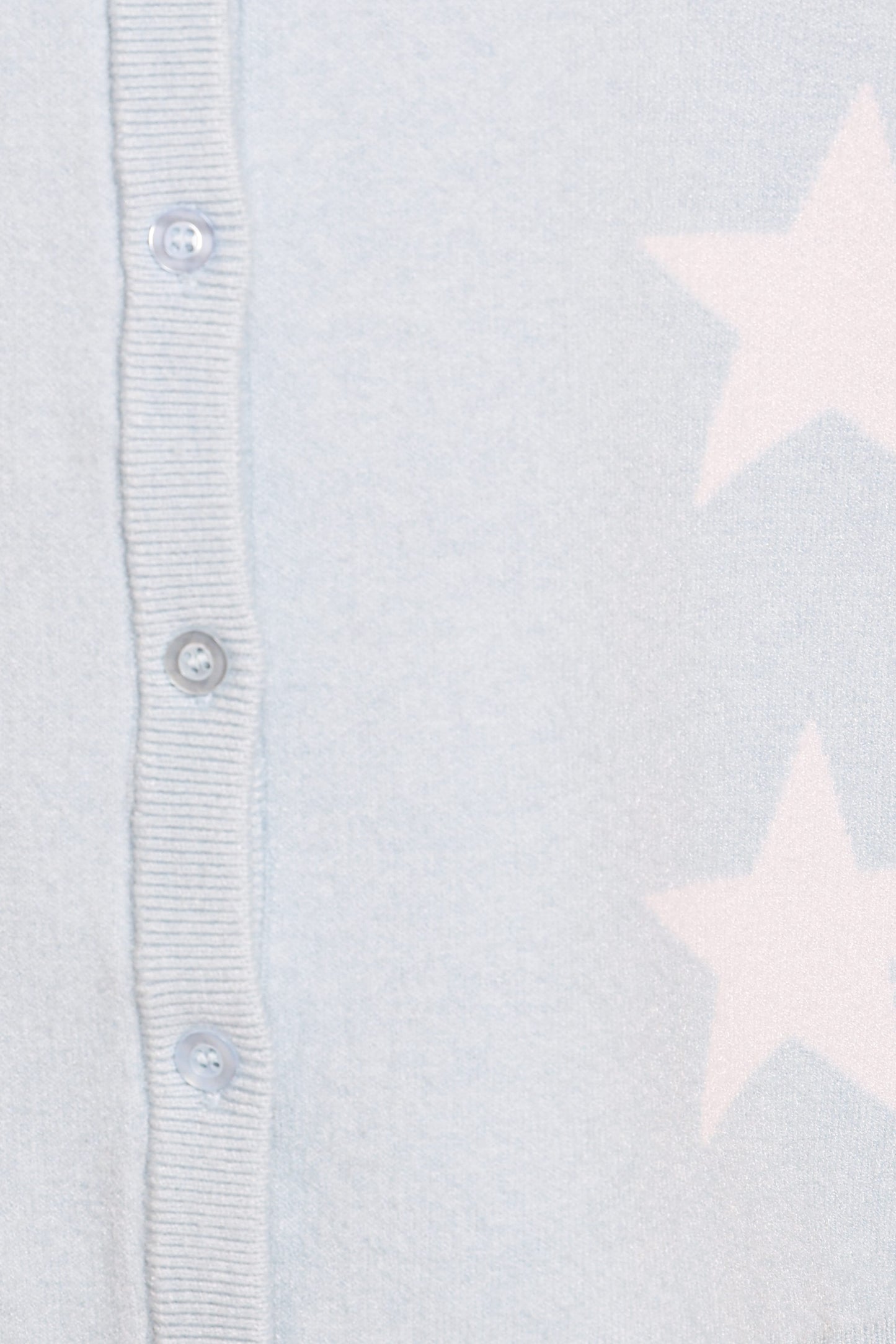 Lela Knitted Shirt - Light Blue Stars