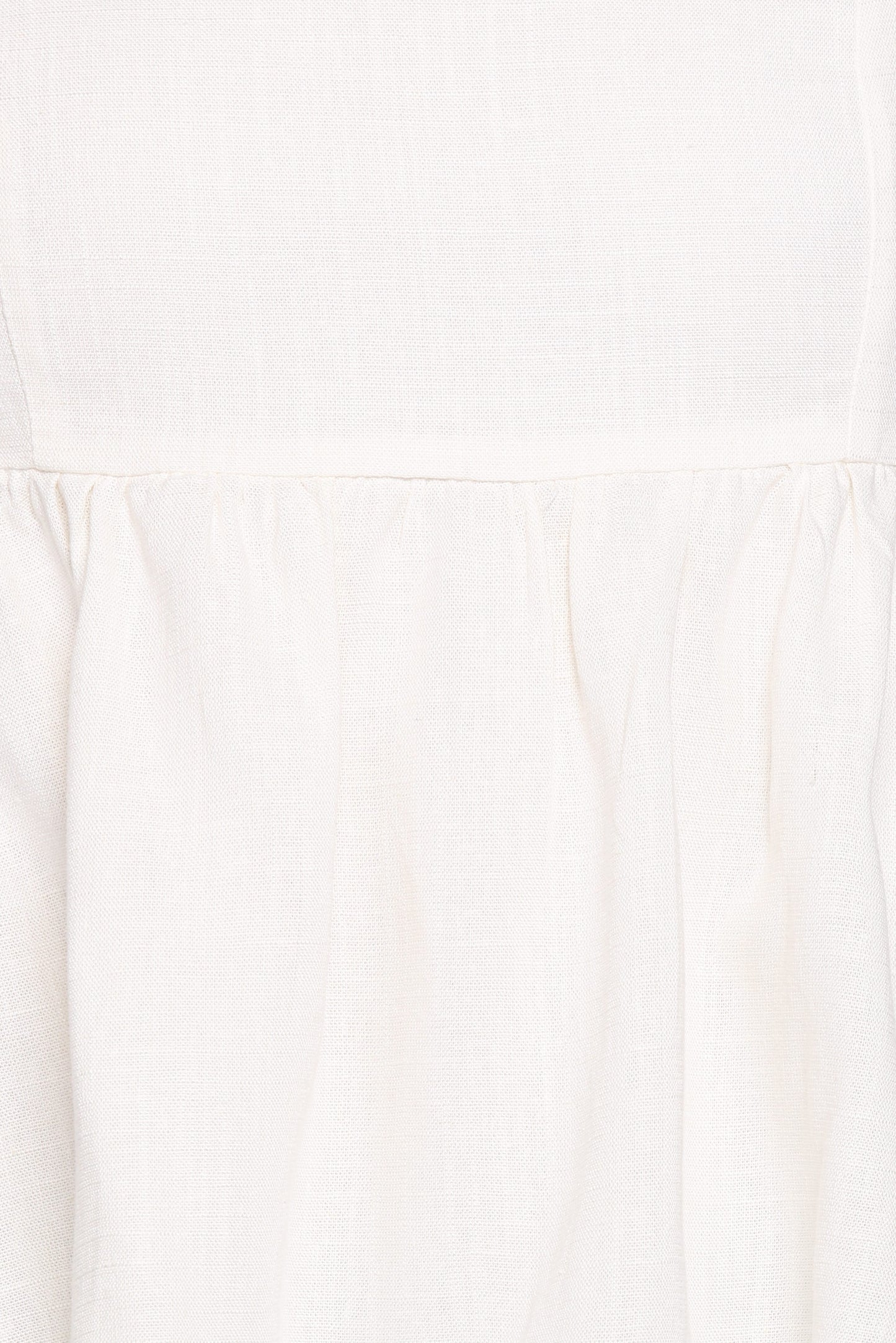 Zephyra Baby Doll Top - White