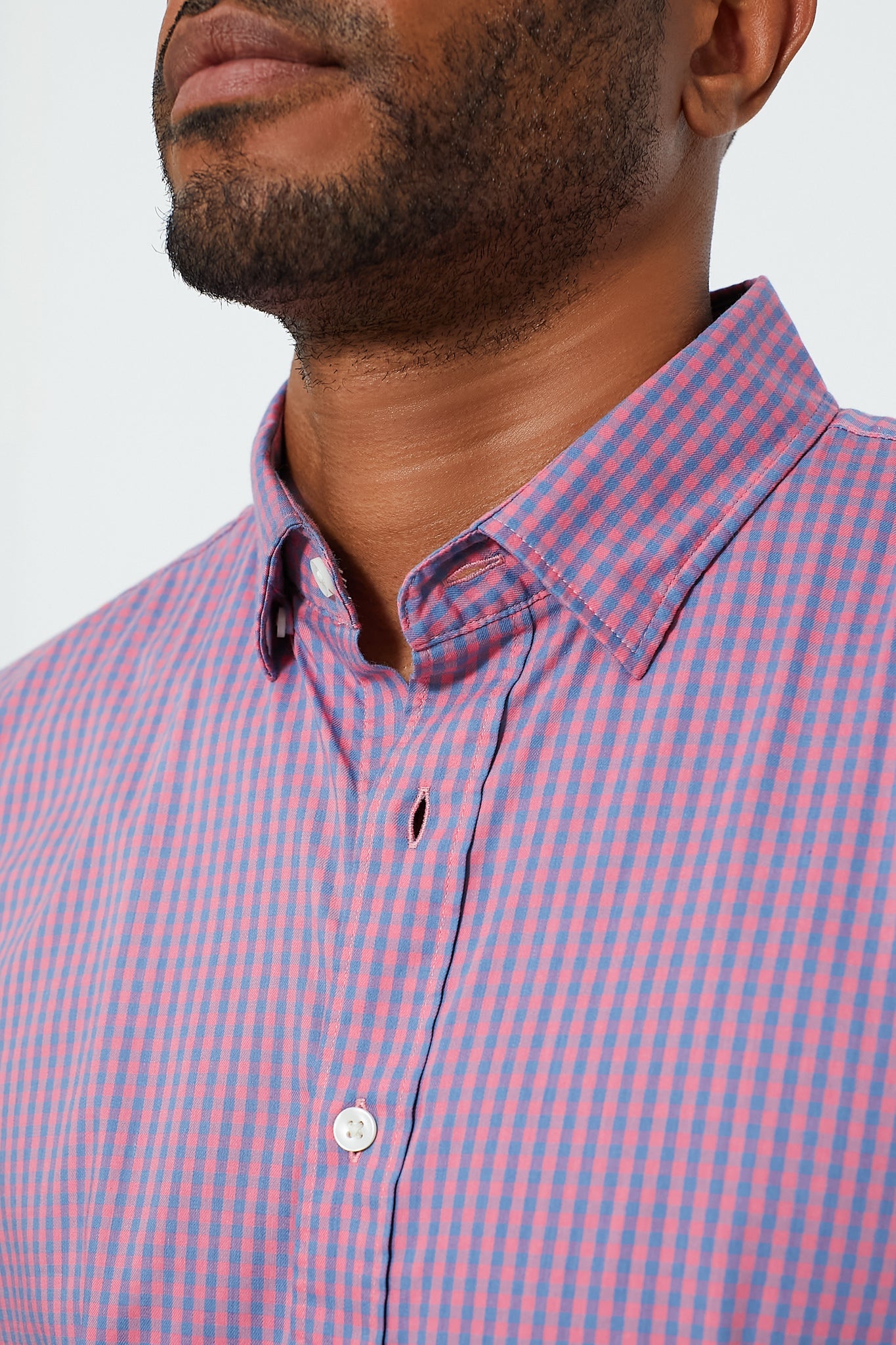 Blue Rose Gingham Movement Shirt