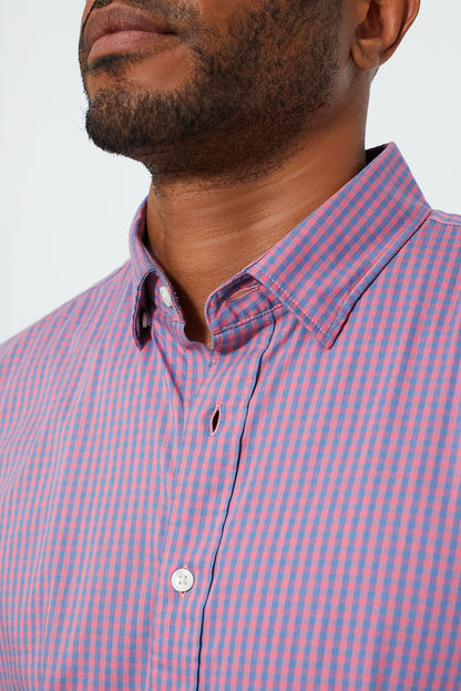 Blue Rose Gingham Movement Shirt