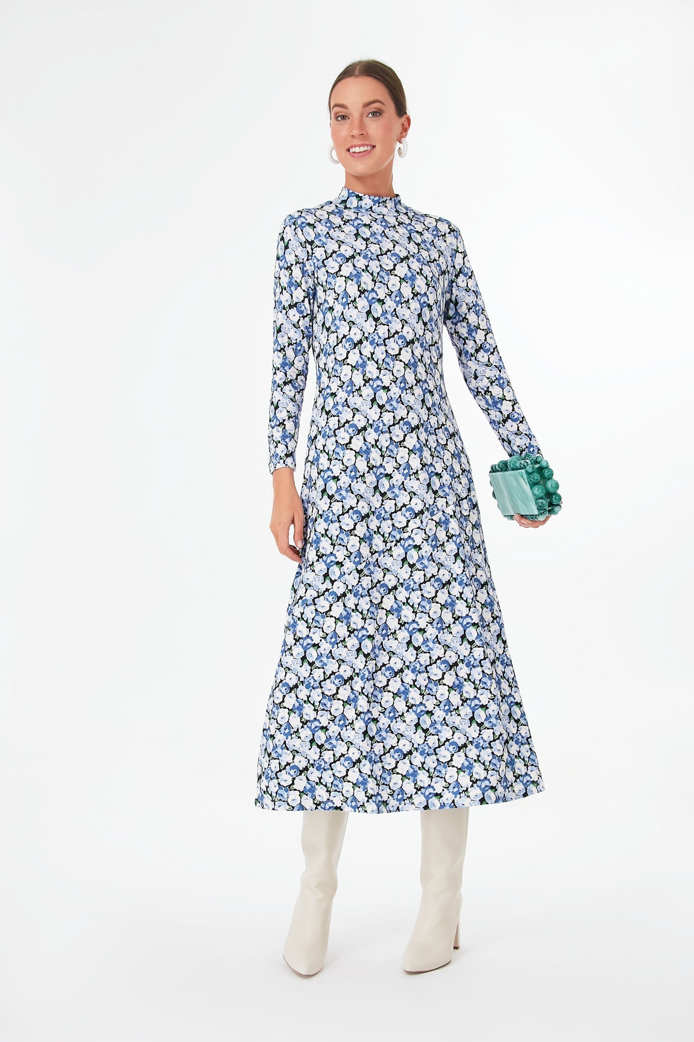Blue English Rose Elise Dress