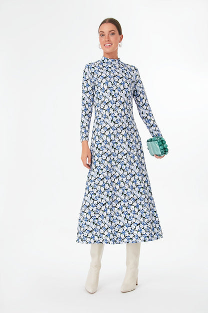 Blue English Rose Elise Dress