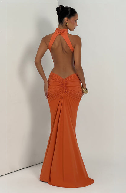 Thekla Maxi Dress - Burnt Orange