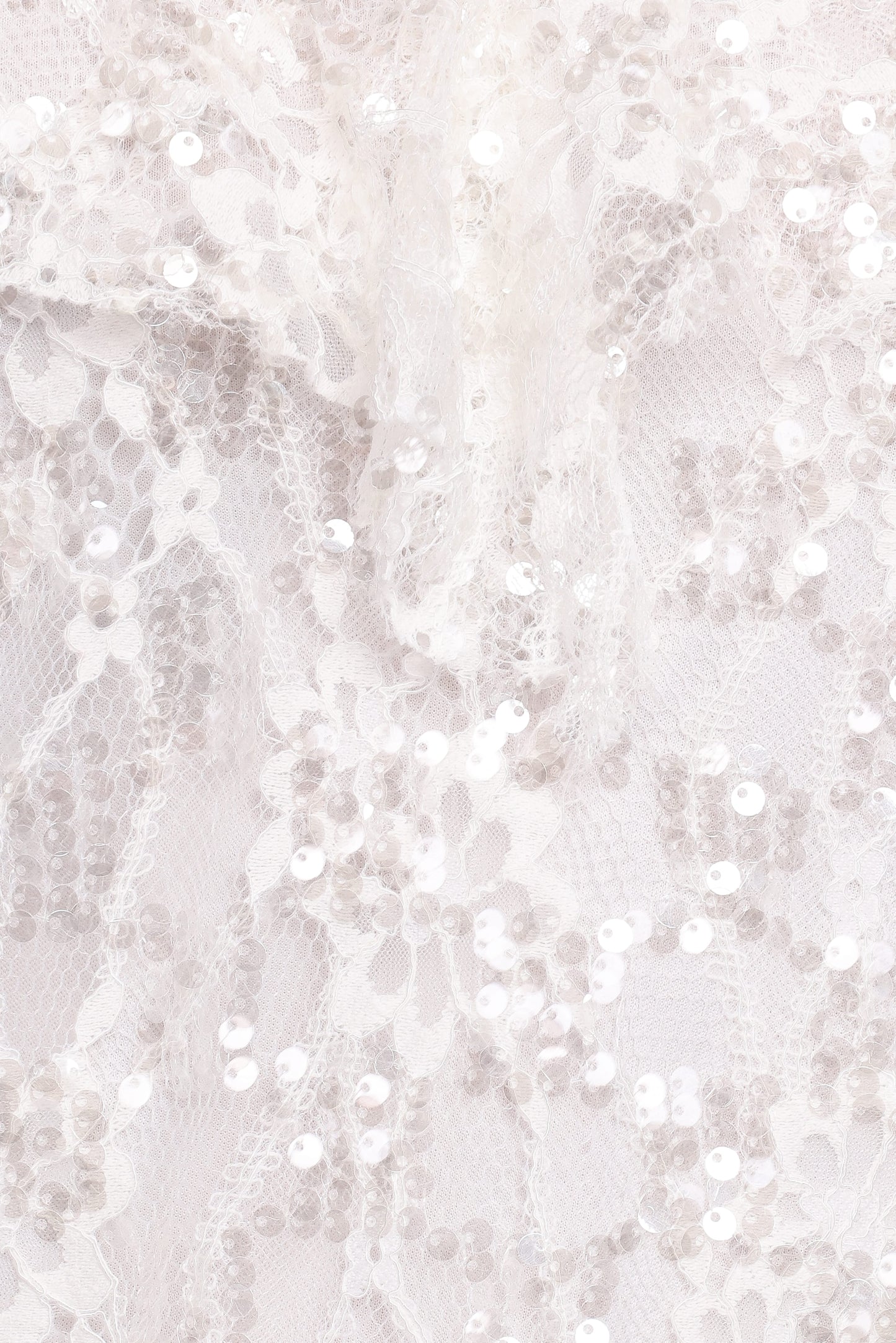 Zinnia Sequins Sleeveless Top - Ivory