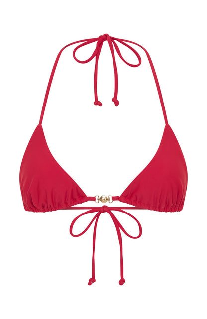 Anoki Bikini Top Cherry Red