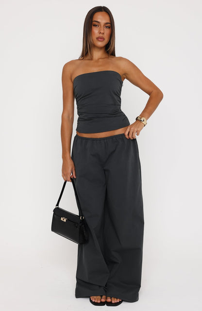 Just Like This Pants Slate