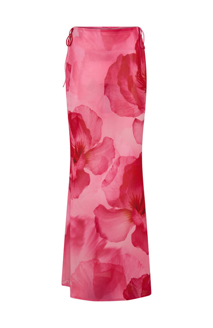 Luminous Maxi Skirt Sugar Rose