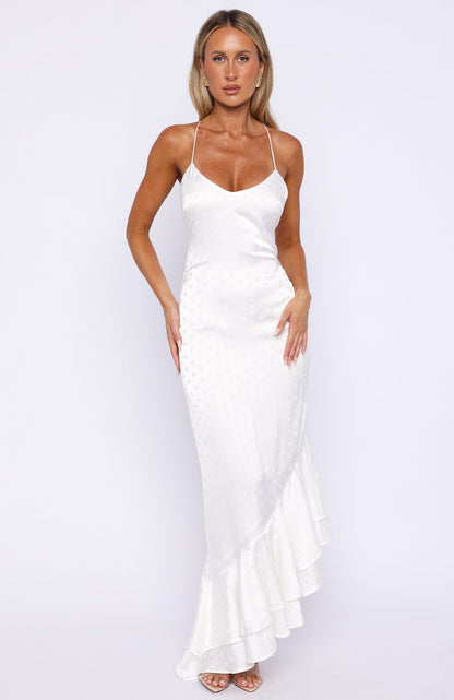 Starlit Skies Maxi Dress Off White