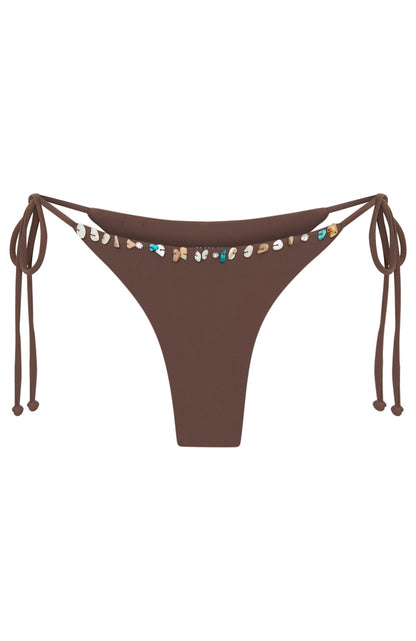 Thalia Beaded Bottoms Toasted Coconut