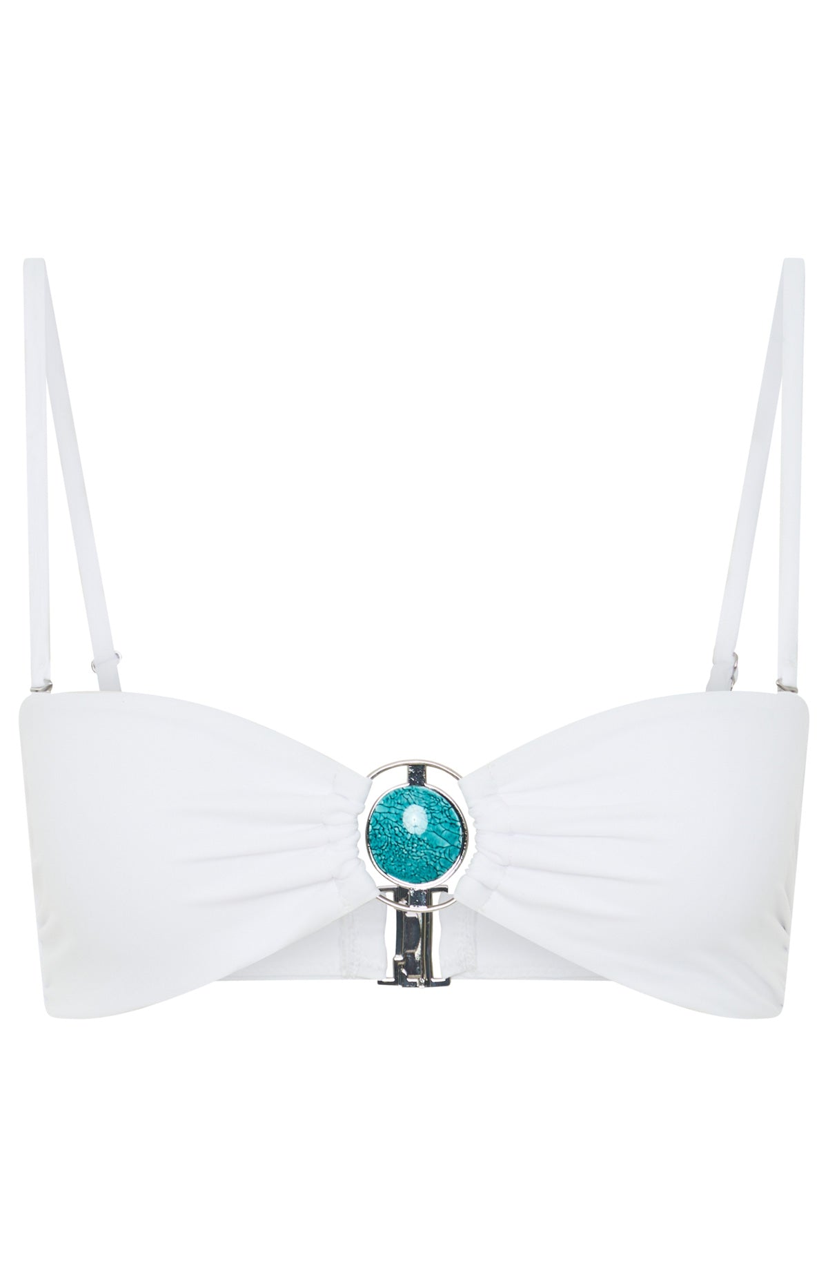 Zereia Bikini Top White